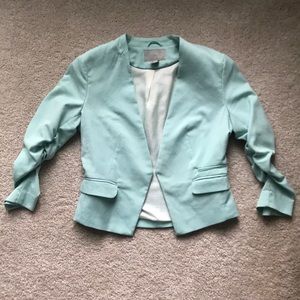 Sea Foam Green H&M Blazer